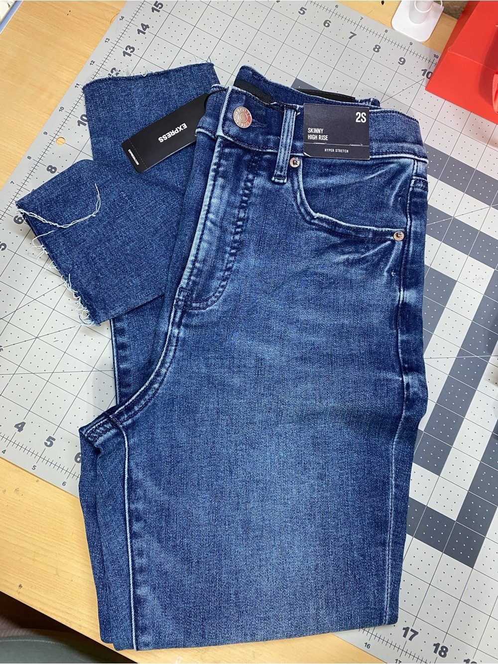 Express Skinny High Rise Jeans